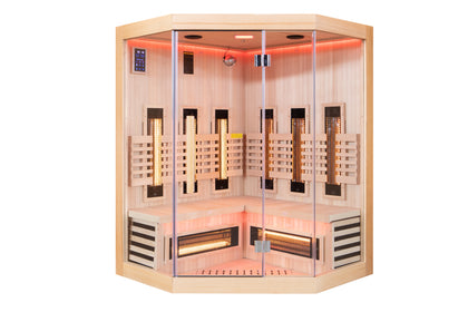 Sense 2 IR angular - Sauna infrarroja 2 personas