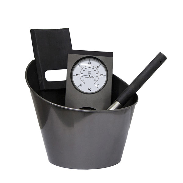 Kit de accesorios de sauna Harvia negro