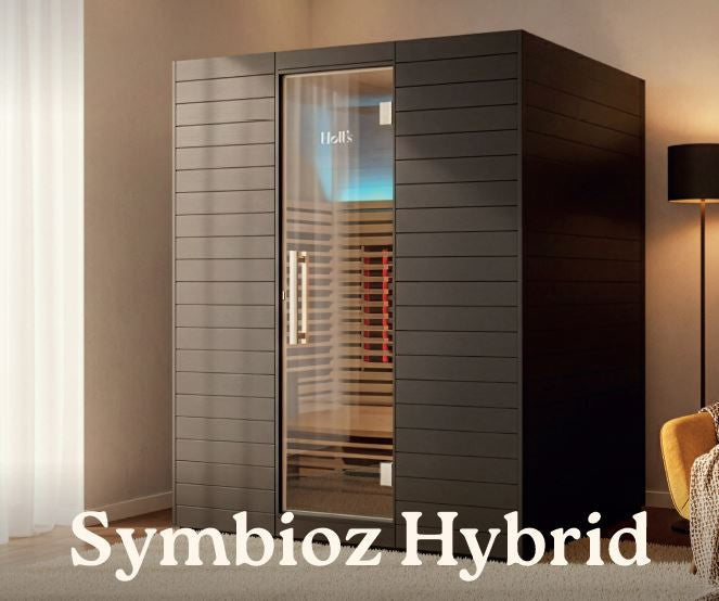 Sauna híbrida 3 plazas Symbioz