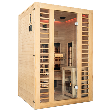 Venus Hybrid - sauna híbrida 2 plazas