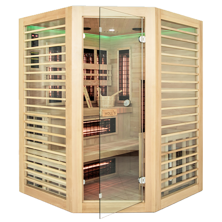 Venus Hybrid - sauna híbrida 3 plazas