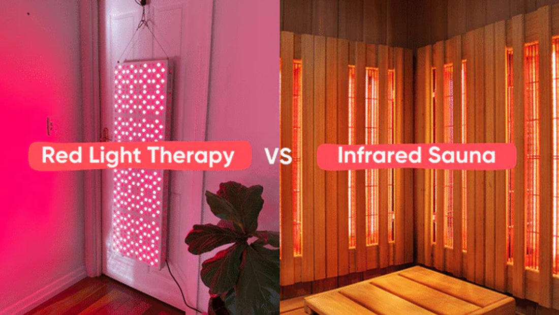 Sauna infrarroja vs. terapia de luz roja: comprende las diferencias, similitudes y beneficios específicos