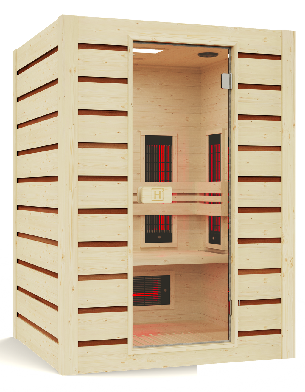 Hybrid combi 2 - sauna híbrida 2 plazas