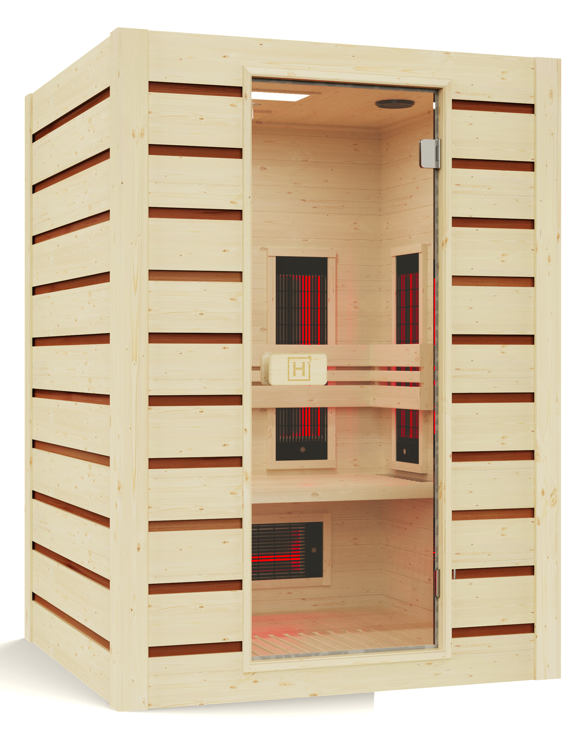 Hybrid combi 2 - sauna híbrida 2 plazas