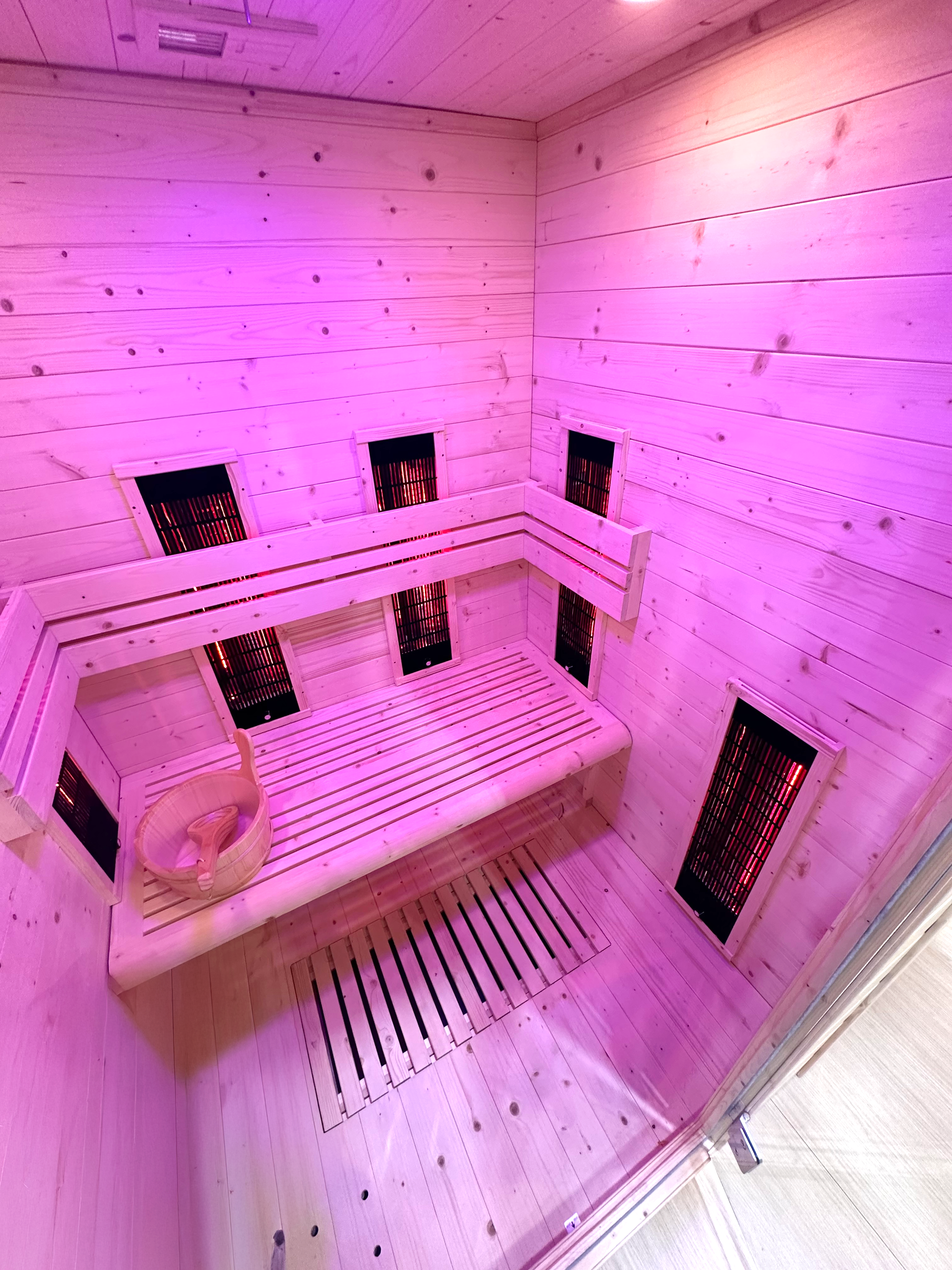 Hybrid combi 2 - sauna híbrida 2 plazas