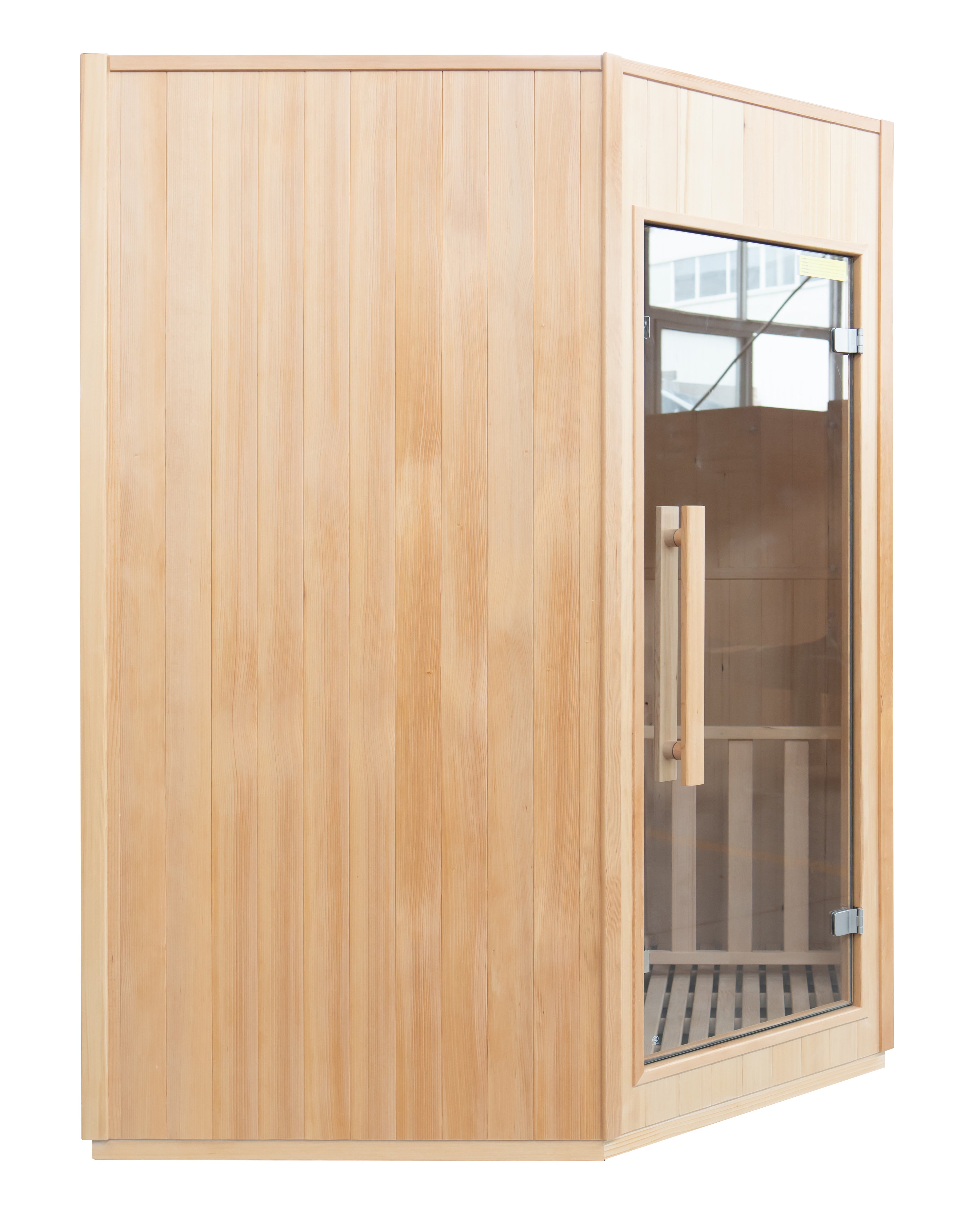 Zen 3 Corner - sauna tradicional - doble banco