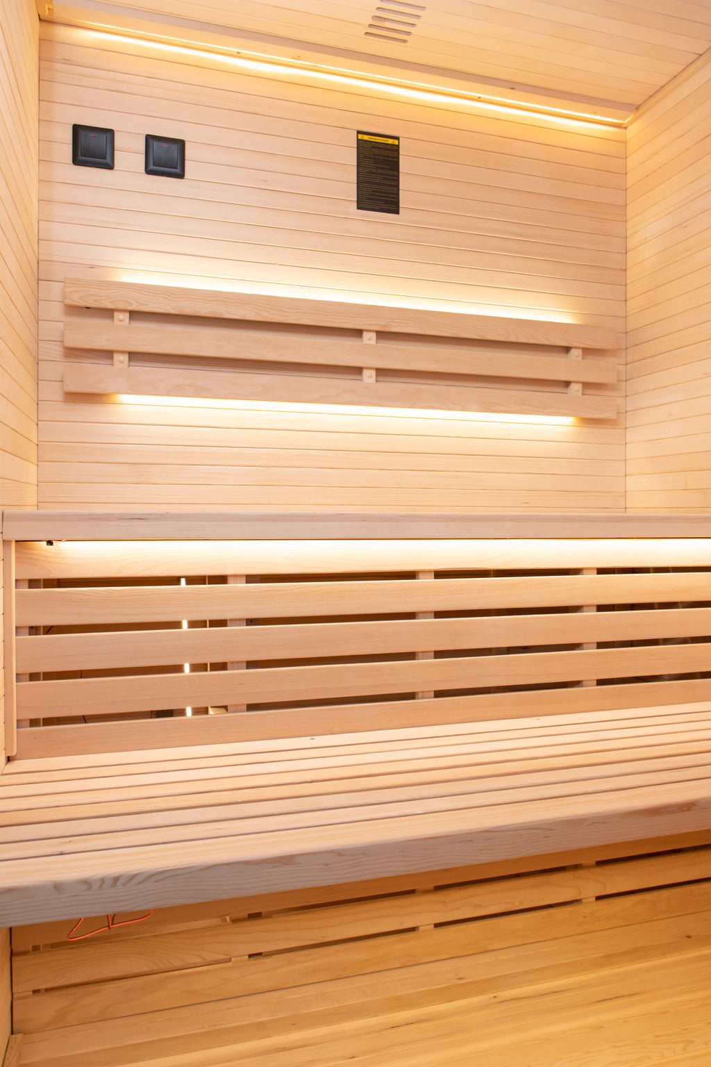 Sense 3 angular - sauna tradicional 3/4 plazas
