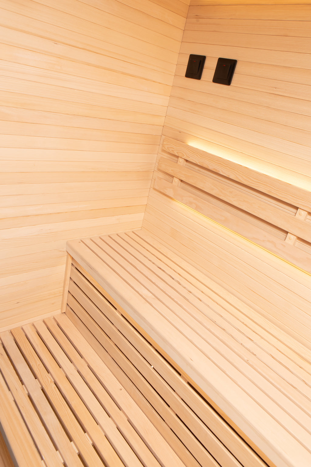Sense 3 angular - sauna tradicional 3/4 plazas