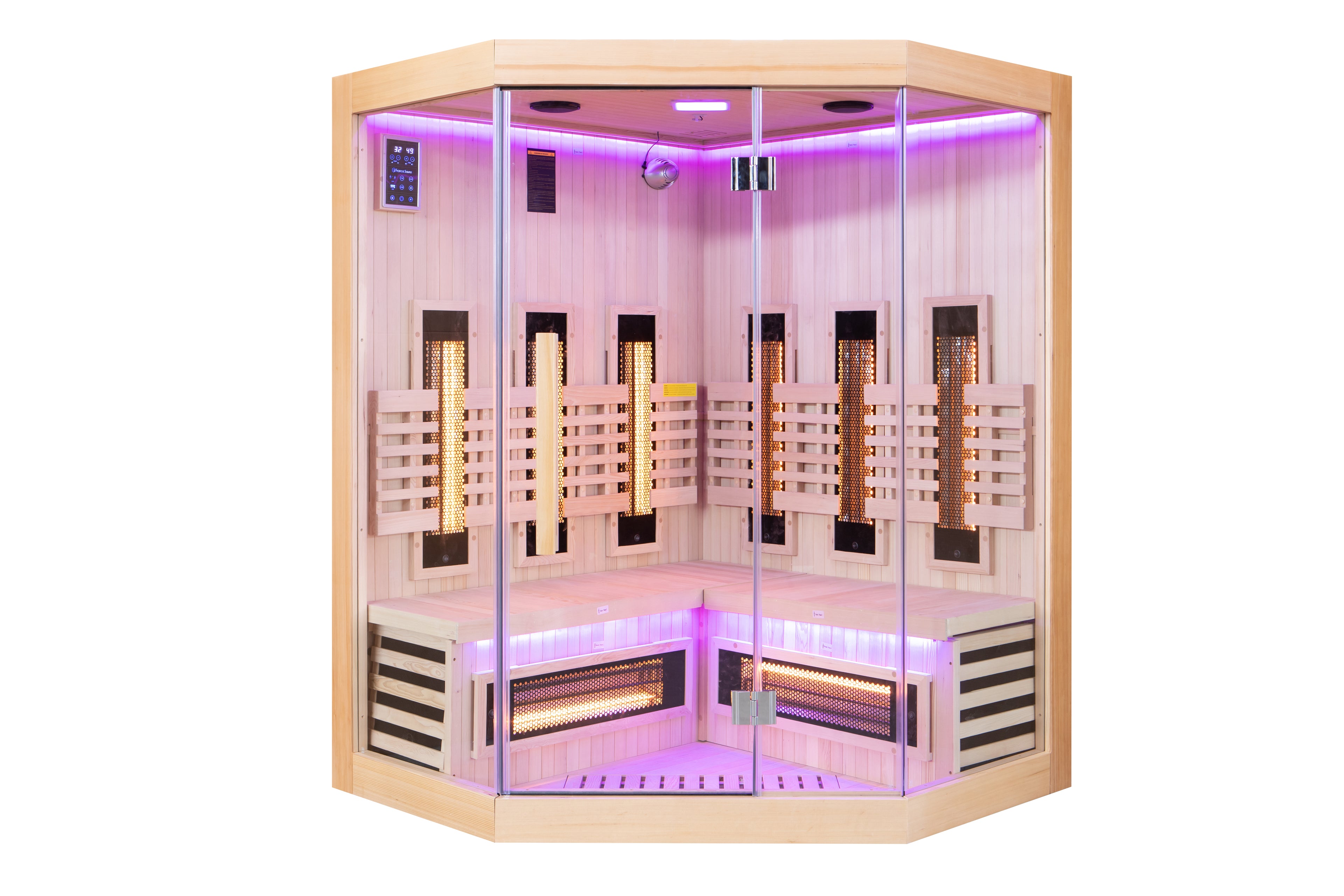 Sense 2 IR angular - Sauna infrarroja 2 personas