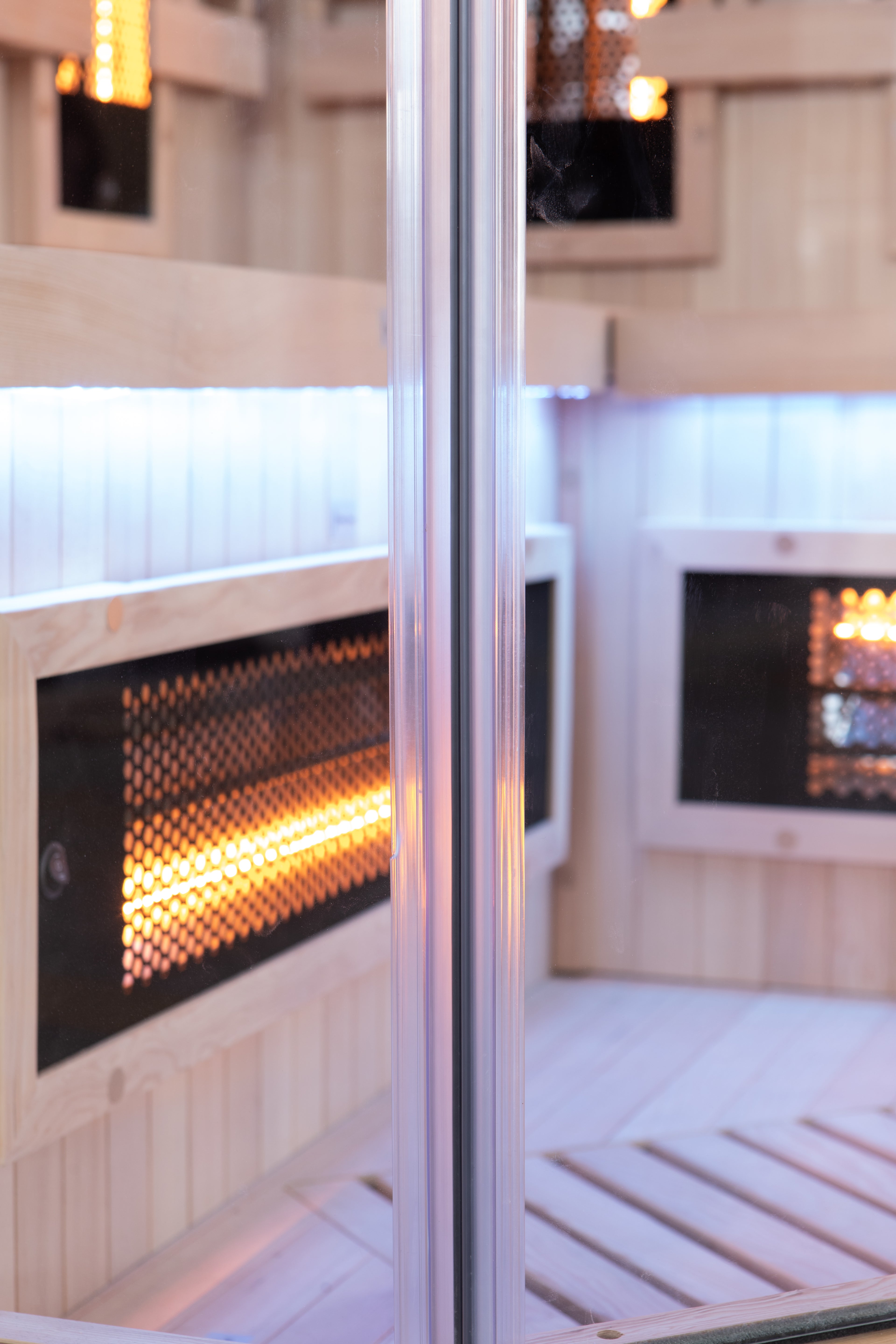 Sense 2 IR angular - Sauna infrarroja 2 personas