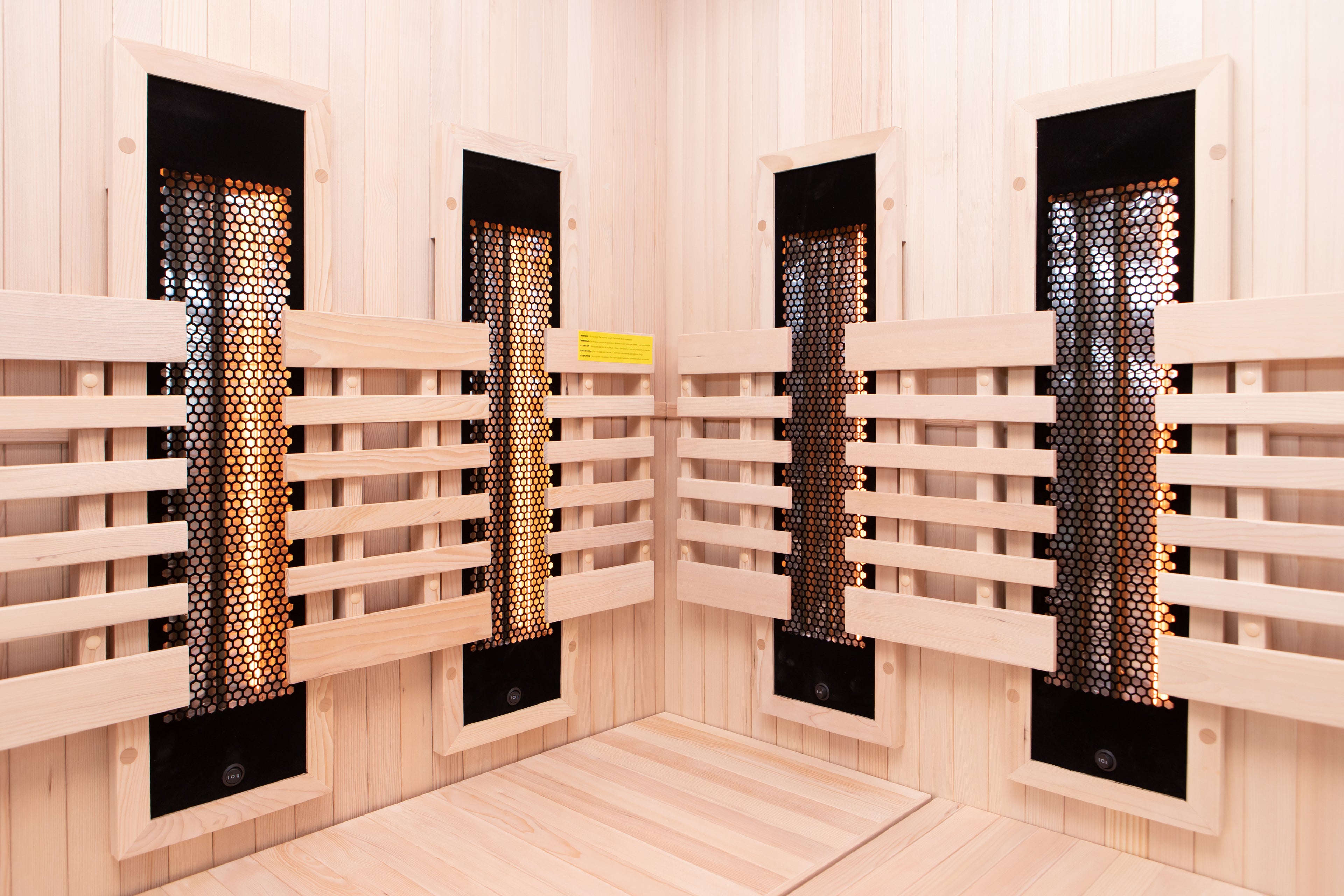 Sense 2 IR angular - Sauna infrarroja 2 personas