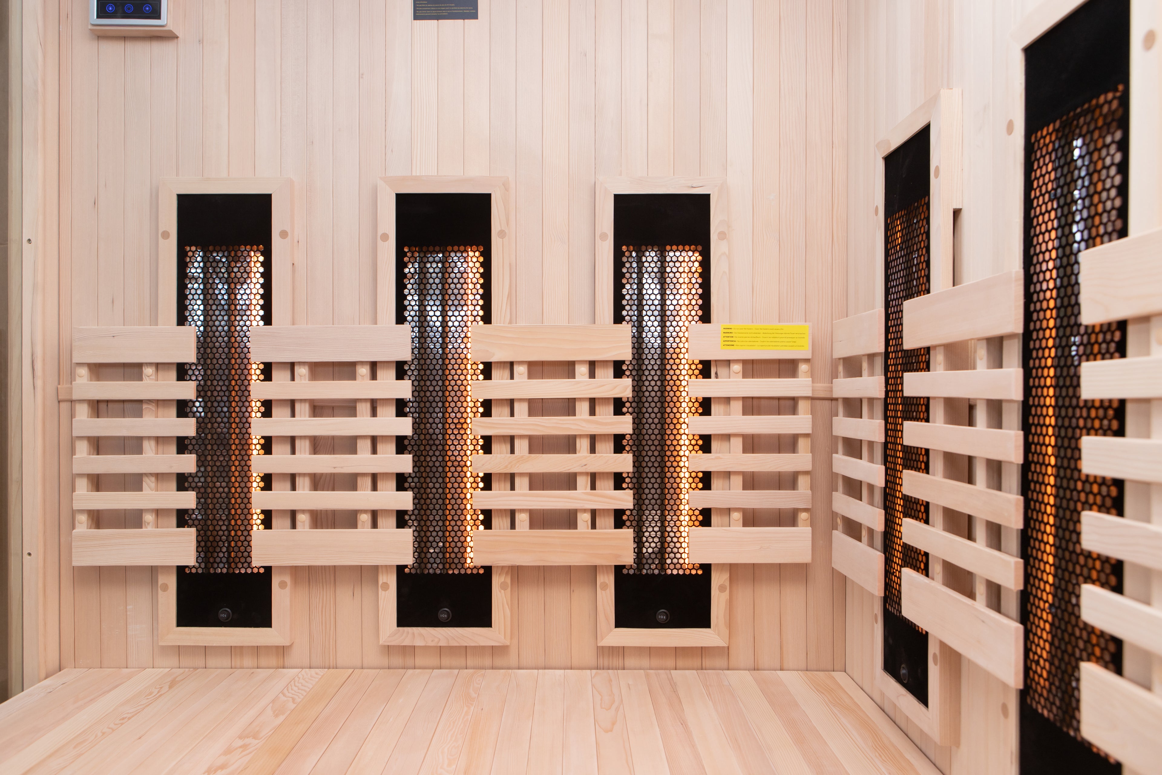 Sense 2 IR angular - Sauna infrarroja 2 personas