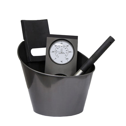 Kit de accesorios de sauna Harvia negro