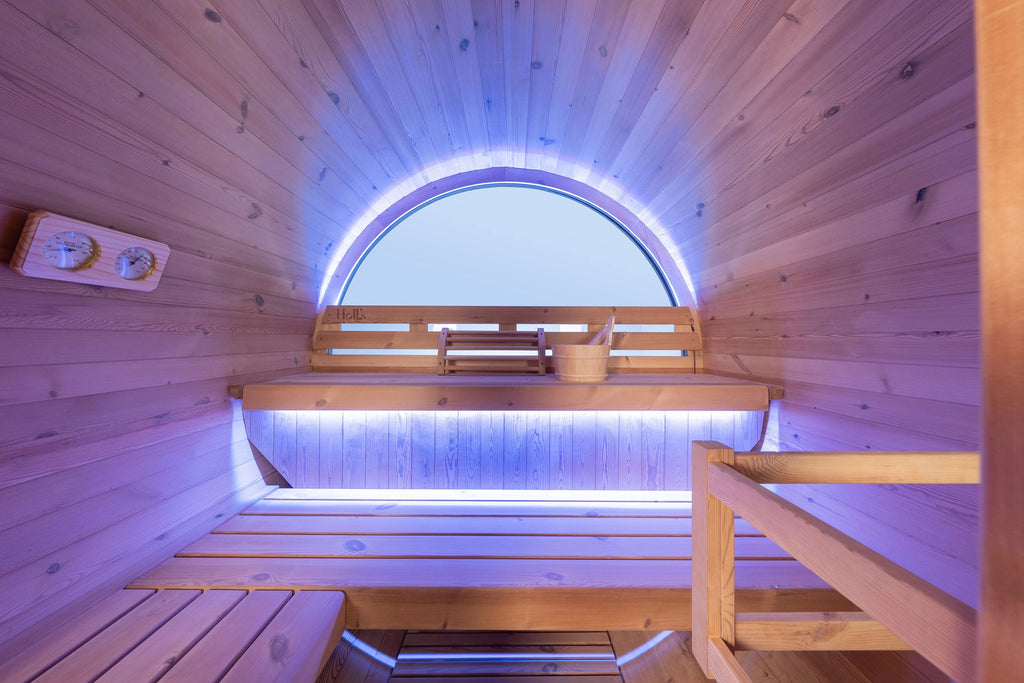Orphee Lounge - sauna exterior 5-6 plazas
