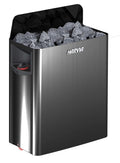 Estufa Harvia The Wall 4,5 kW negra