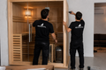 Servicio de montaje y puesta en marcha de sauna a domicilio por técnicos RekoVital