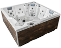 Spa acrílico Holl's Onyx Oka 4 de 5 plazas con cerramiento Fundermax