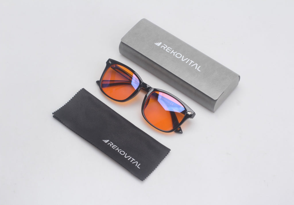 Gafas bloqueadoras luz azul - Midnight Orange