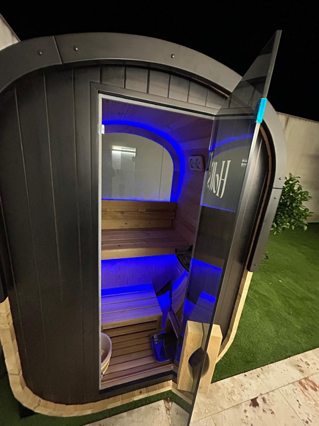 Cocoon - sauna exterior 2 plazas