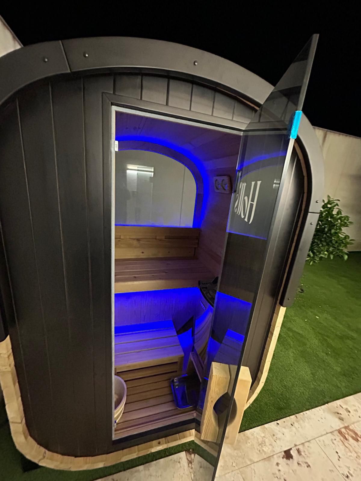 Cocoon - sauna exterior 2 plazas