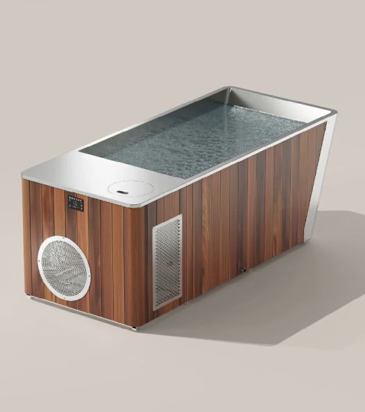 IceForge Pro All-in-One máquina generadora de hielo integrada con bañera para crioterapia