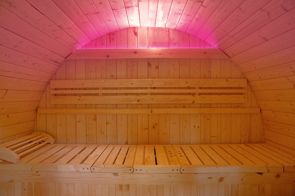 Sauna Gaia Bella - detalle estructura