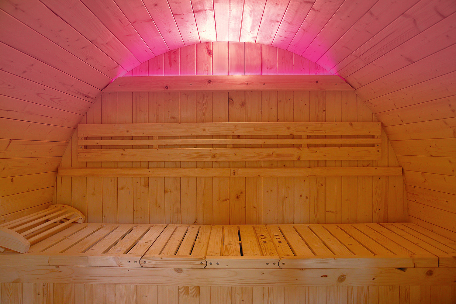 Sauna Gaia Bella - detalle estructura