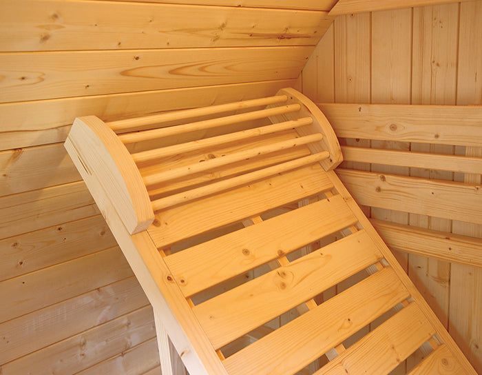 Sauna Gaia Bella - galería exterior