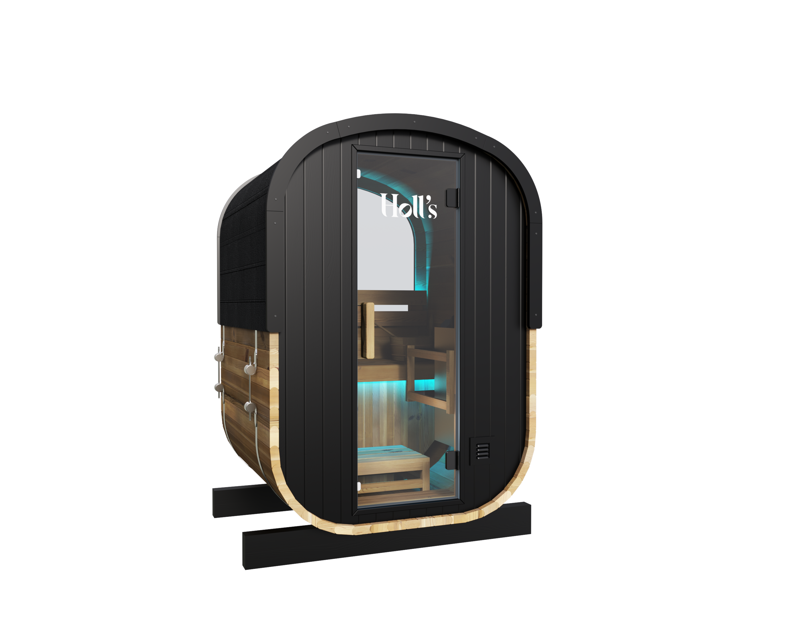 Sauna Cocoon - vista en perspectiva