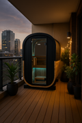 Sauna Cocoon - detalle estructura