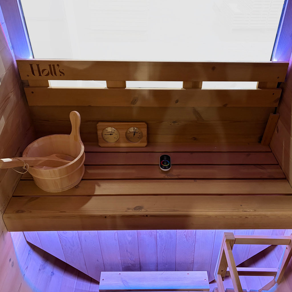 Sauna Cocoon - detalle técnico