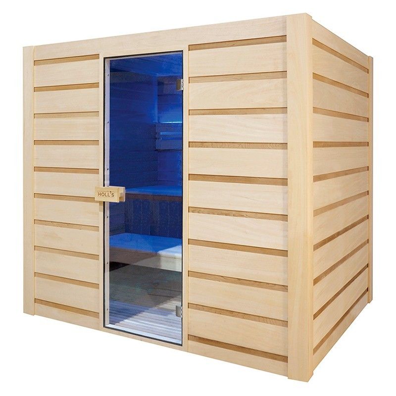 Sauna Eccolo 6 plazas - vista frontal