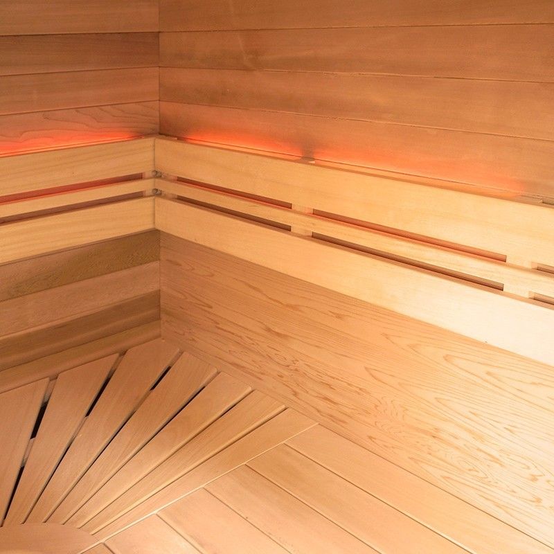 Sauna Eccolo 6 plazas - interior