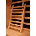 Respaldar ergonómico de madera para sauna - accesorio de comodidad y confort