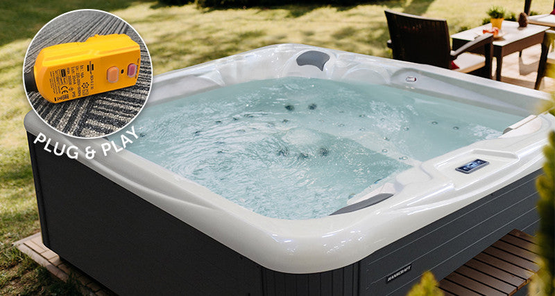 Spa acrílico Sterling 5 plazas con hidroterapia y burbujas - jacuzzi de alto rendimiento