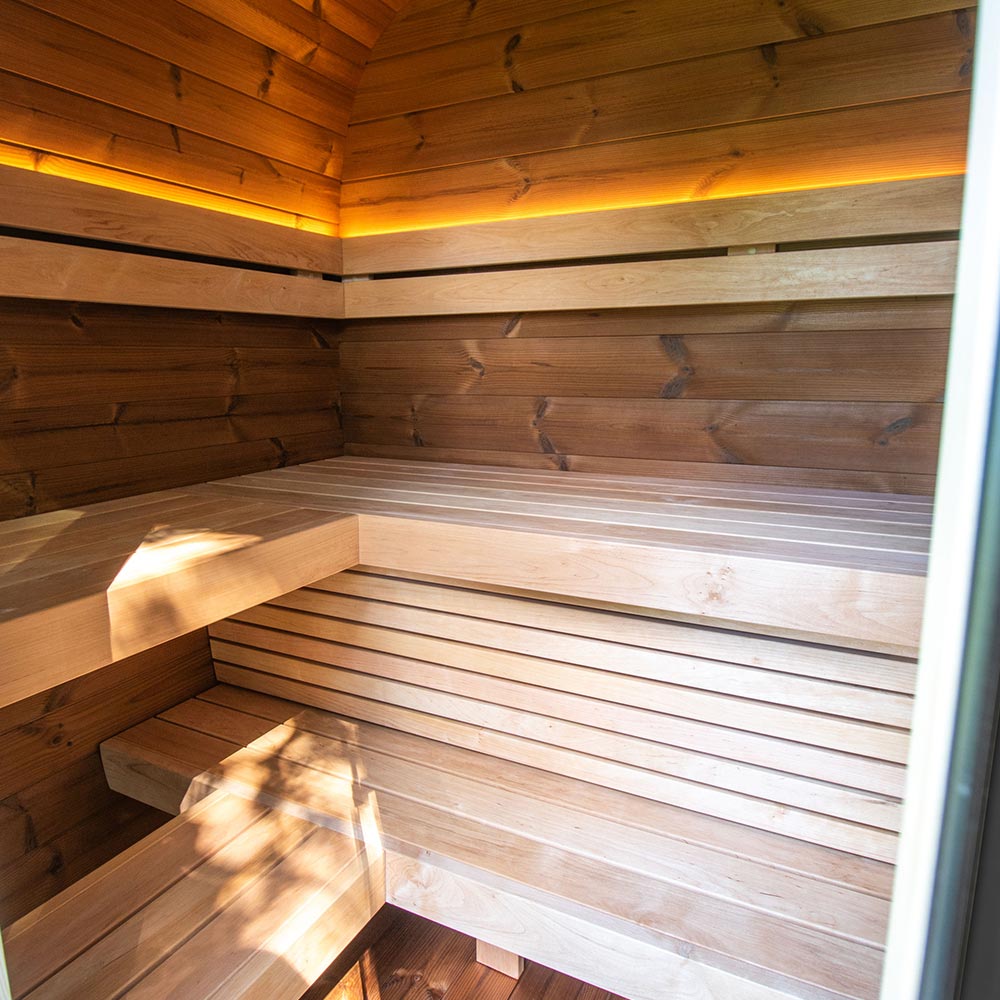 Onyxia Cube - sauna exterior 4 plazas