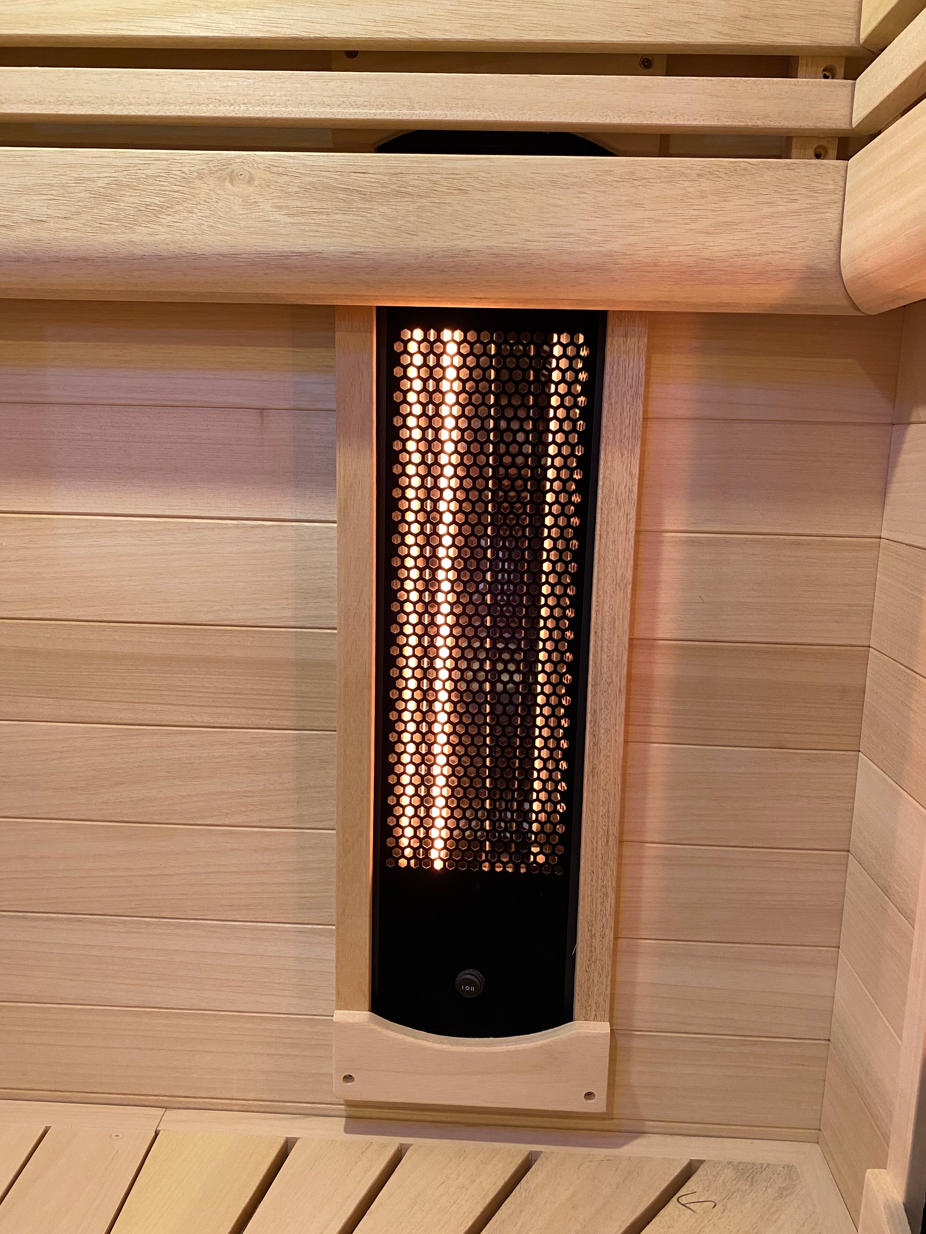 Sauna Hybrid Combi 2 - vista lateral