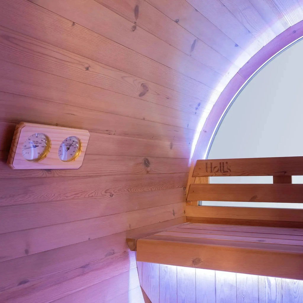 Orphee Lounge - sauna exterior 5-6 plazas
