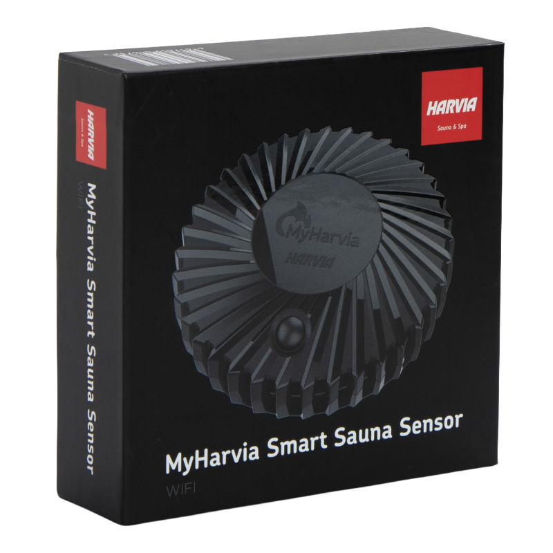 Sensor Harvia myHarvia - instalación en sauna