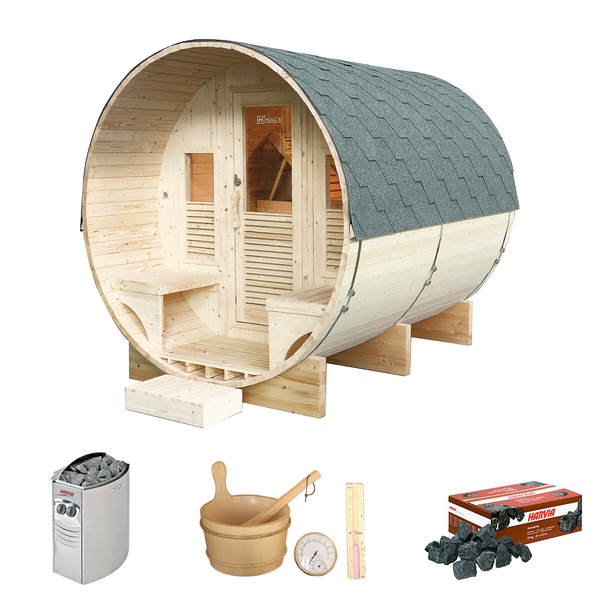 Sauna Gaïa Luna - vista principal