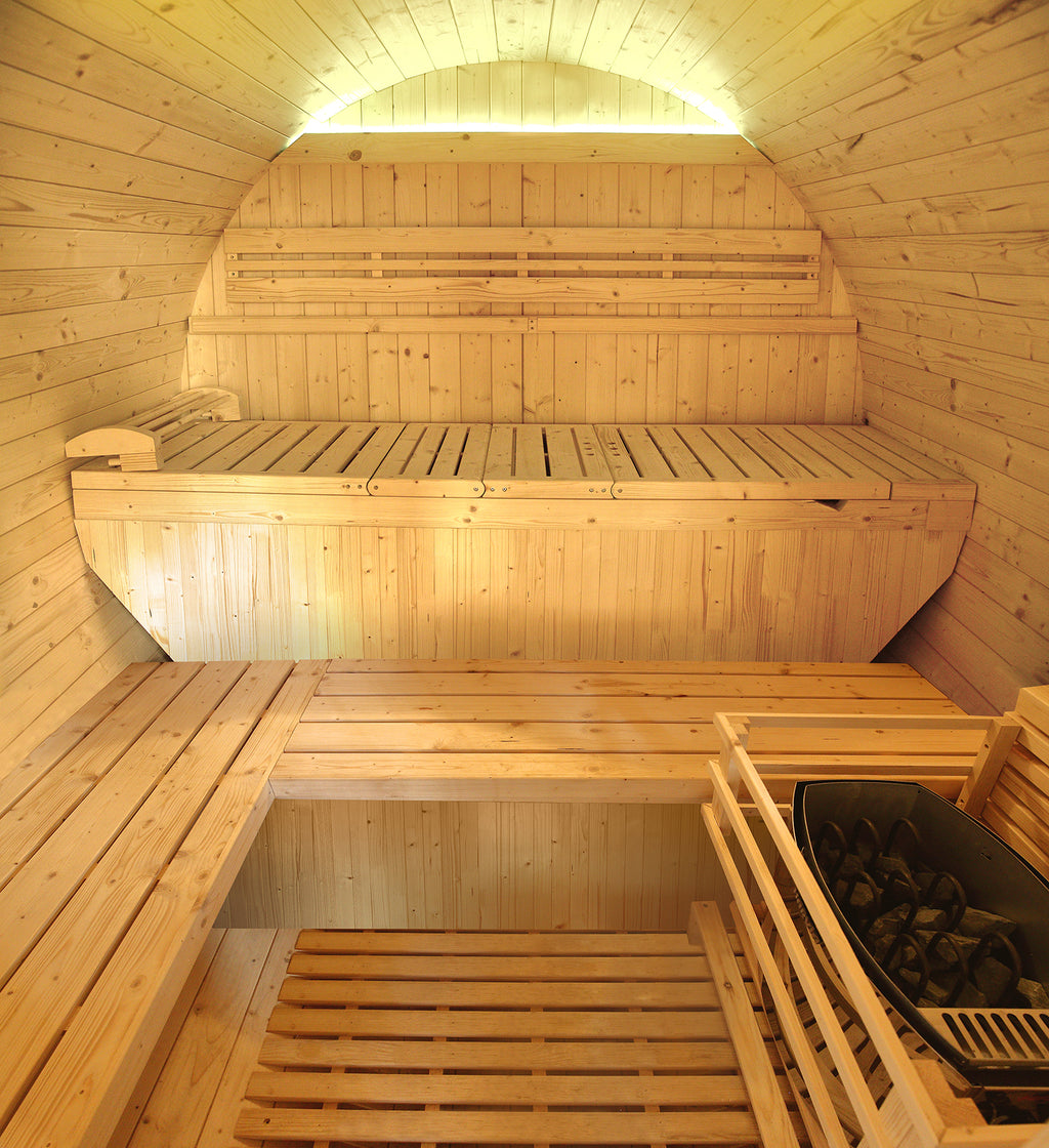 Sauna Gaïa Luna - interior