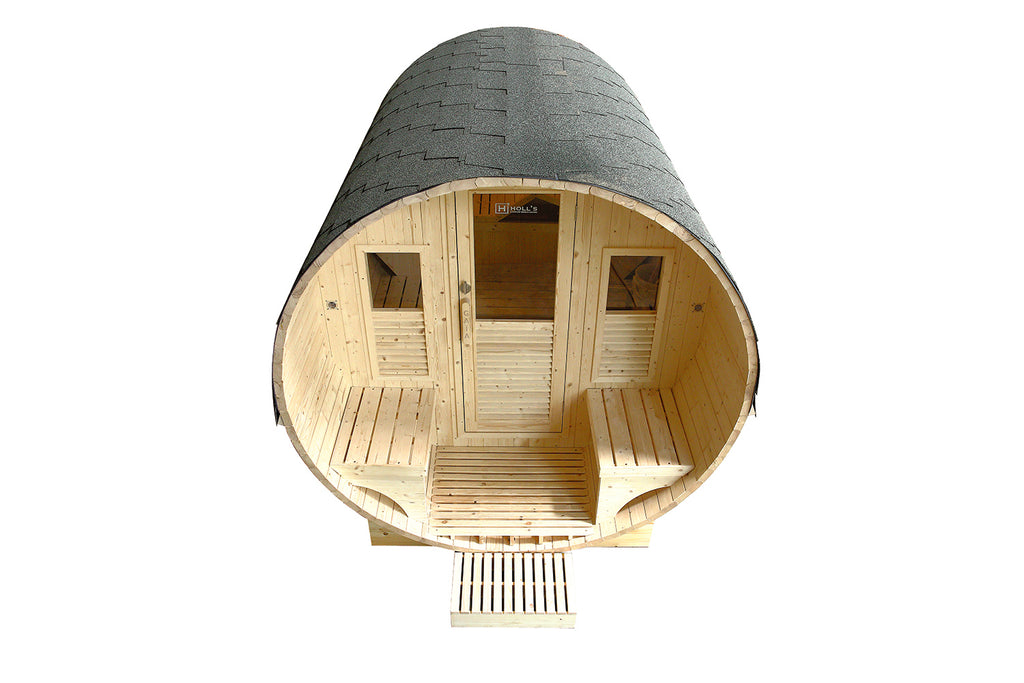 Sauna Gaïa Luna - vista lateral