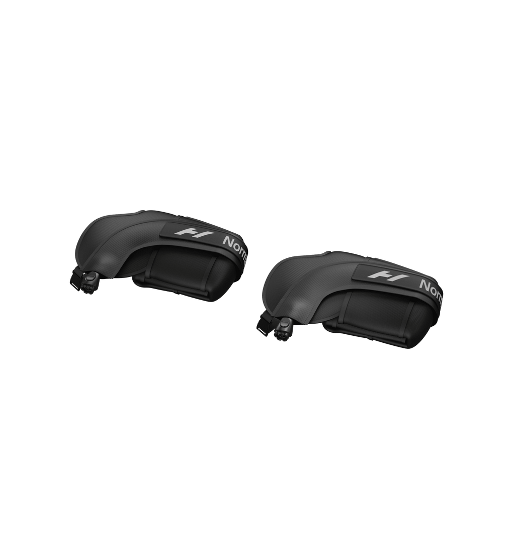Normatec 3 Arm Attachments en uso