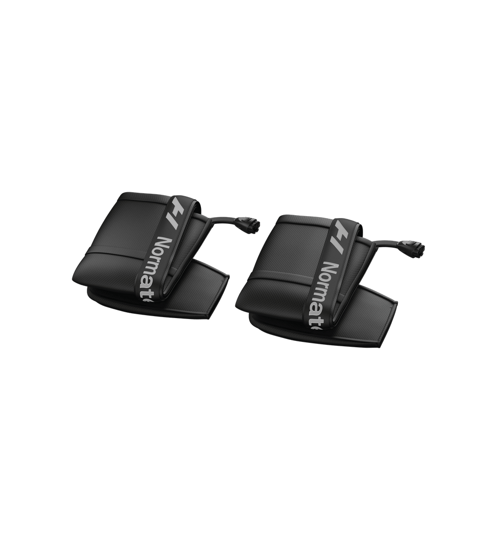 Normatec 3 Leg Attachments en uso
