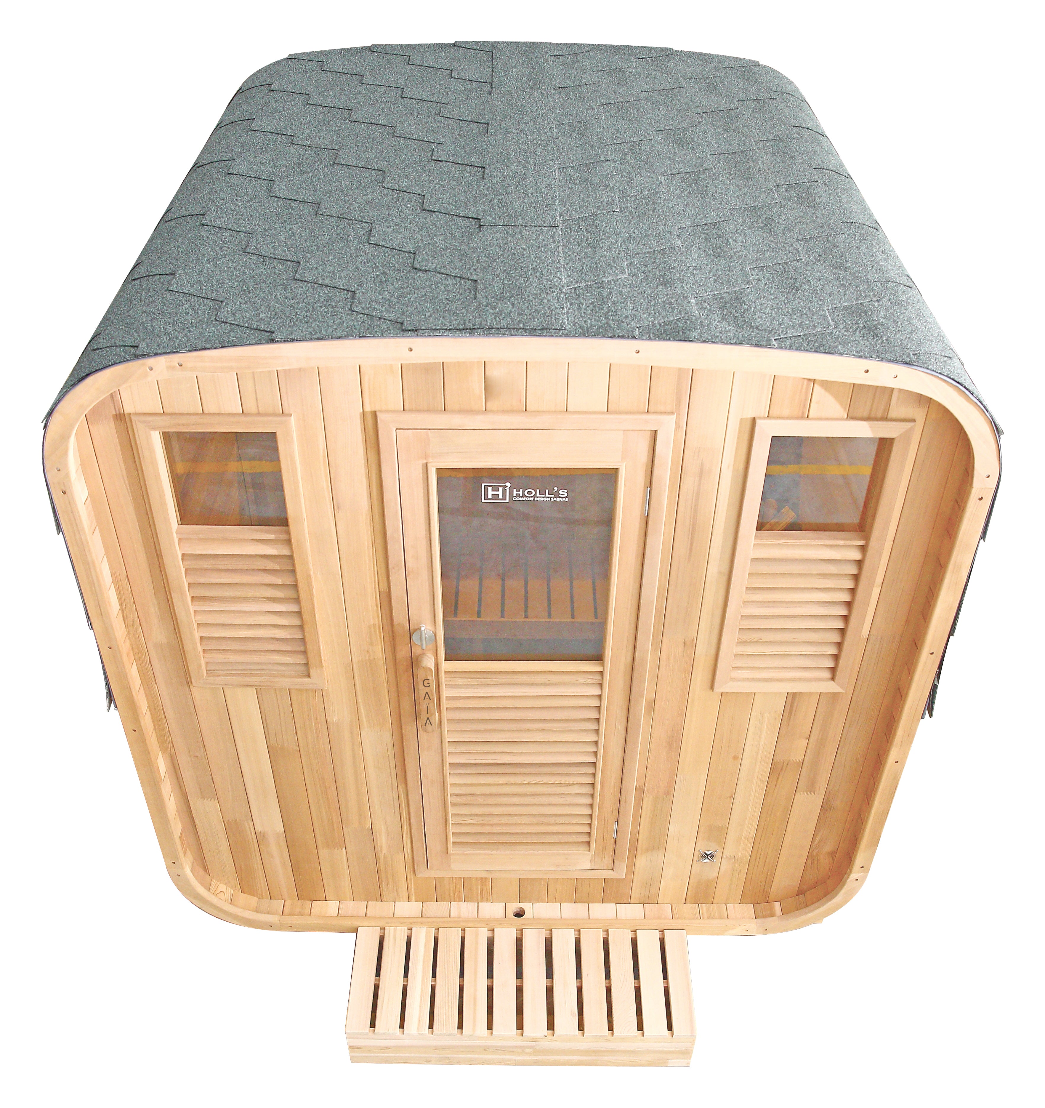 Sauna Gaïa Nova - vista en perspectiva