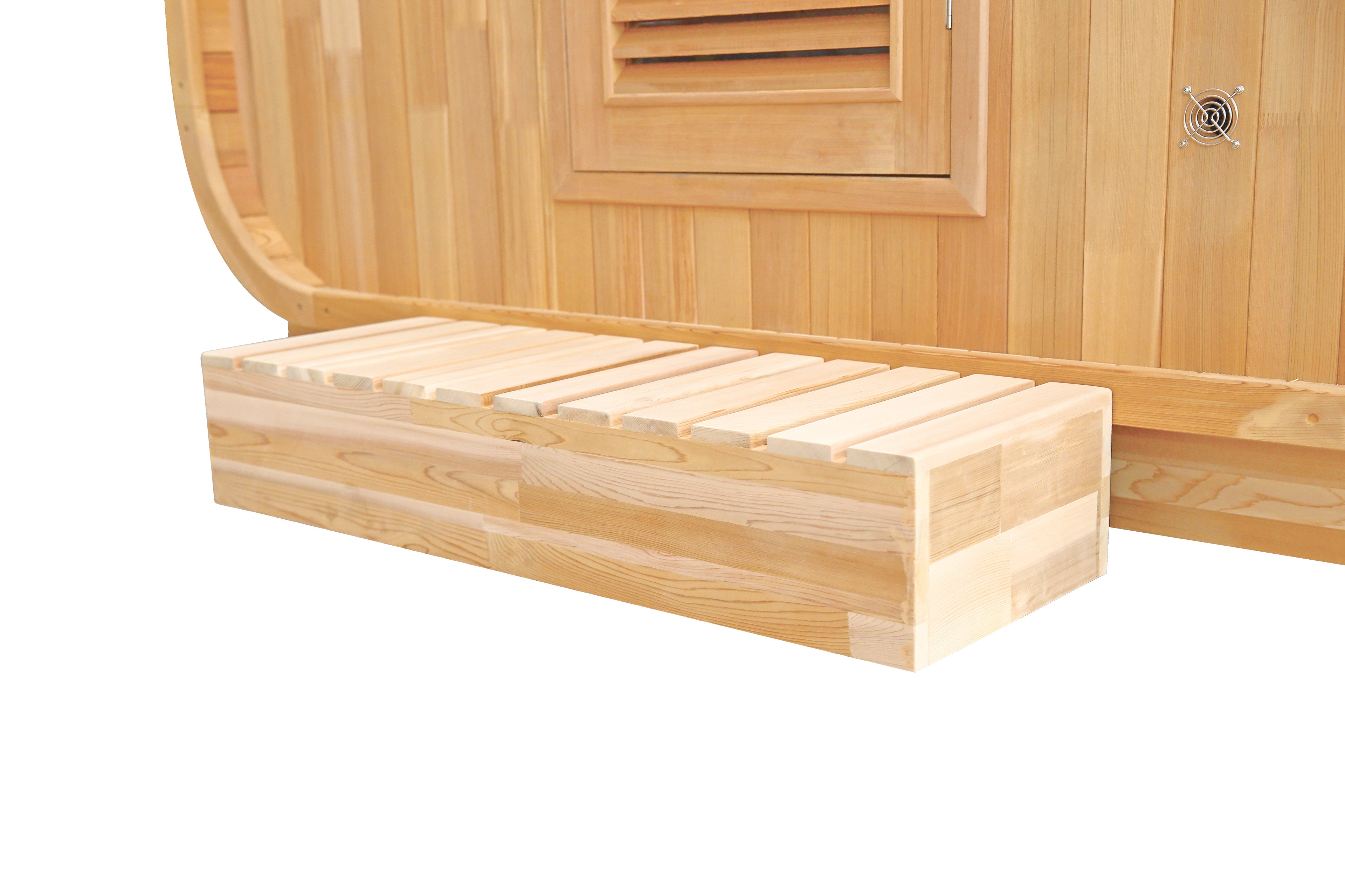 Sauna Gaïa Nova - detalle estructura