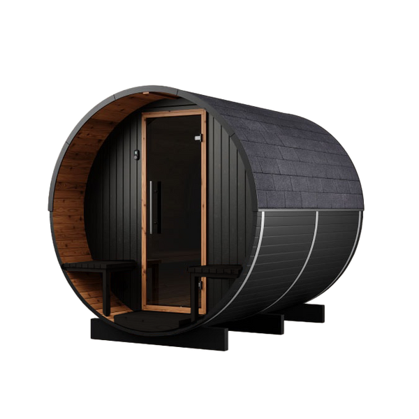 Sauna Onyxia barrel - vista principal