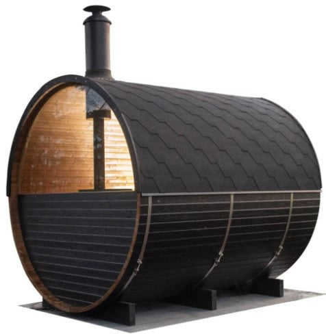 Sauna Onyxia barrel - detalle