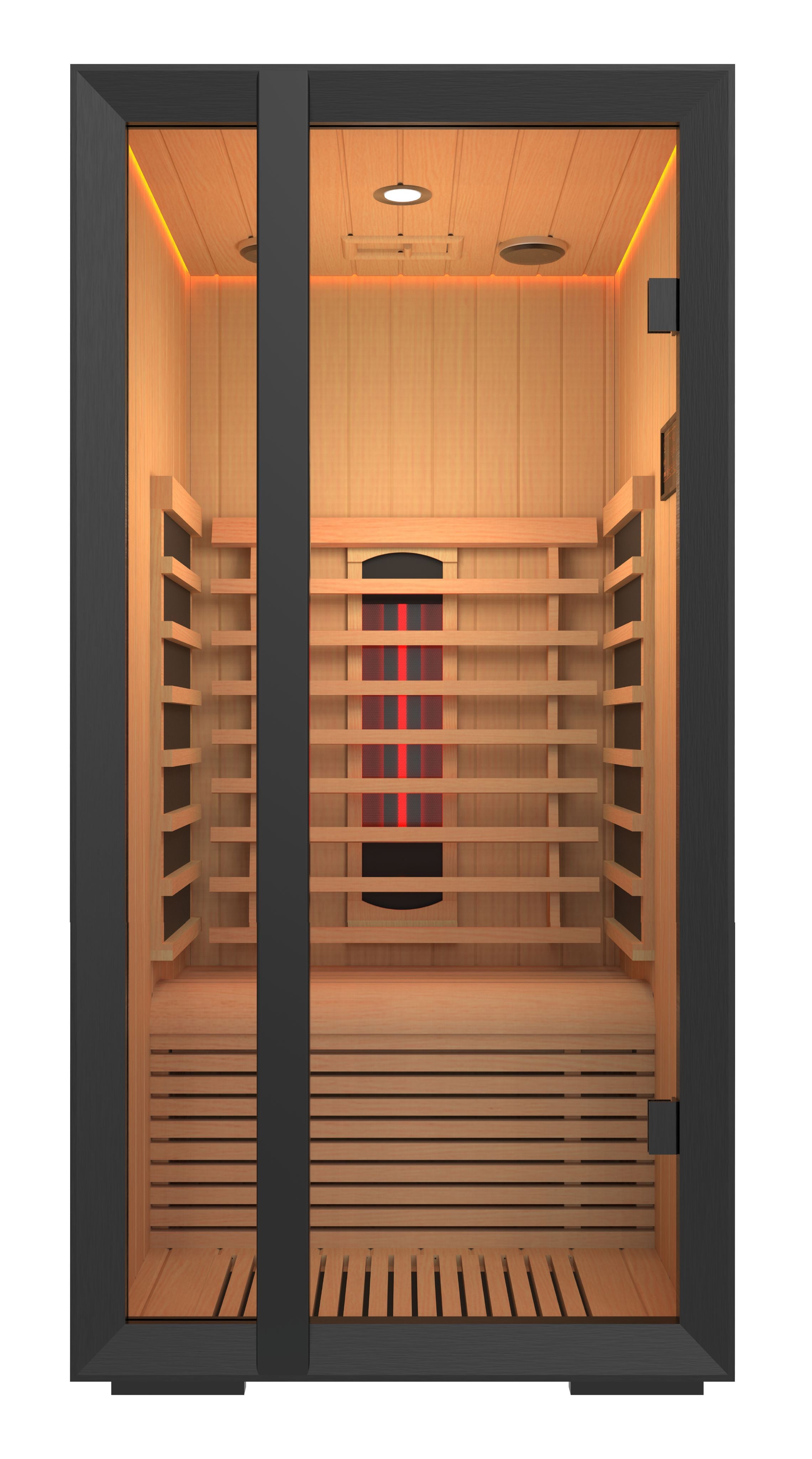 Sauna infrarroja Harvia Onni Mini, 1 persona - vista frontal