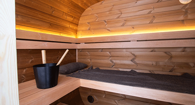 Onyxia Cube - sauna exterior 4 plazas